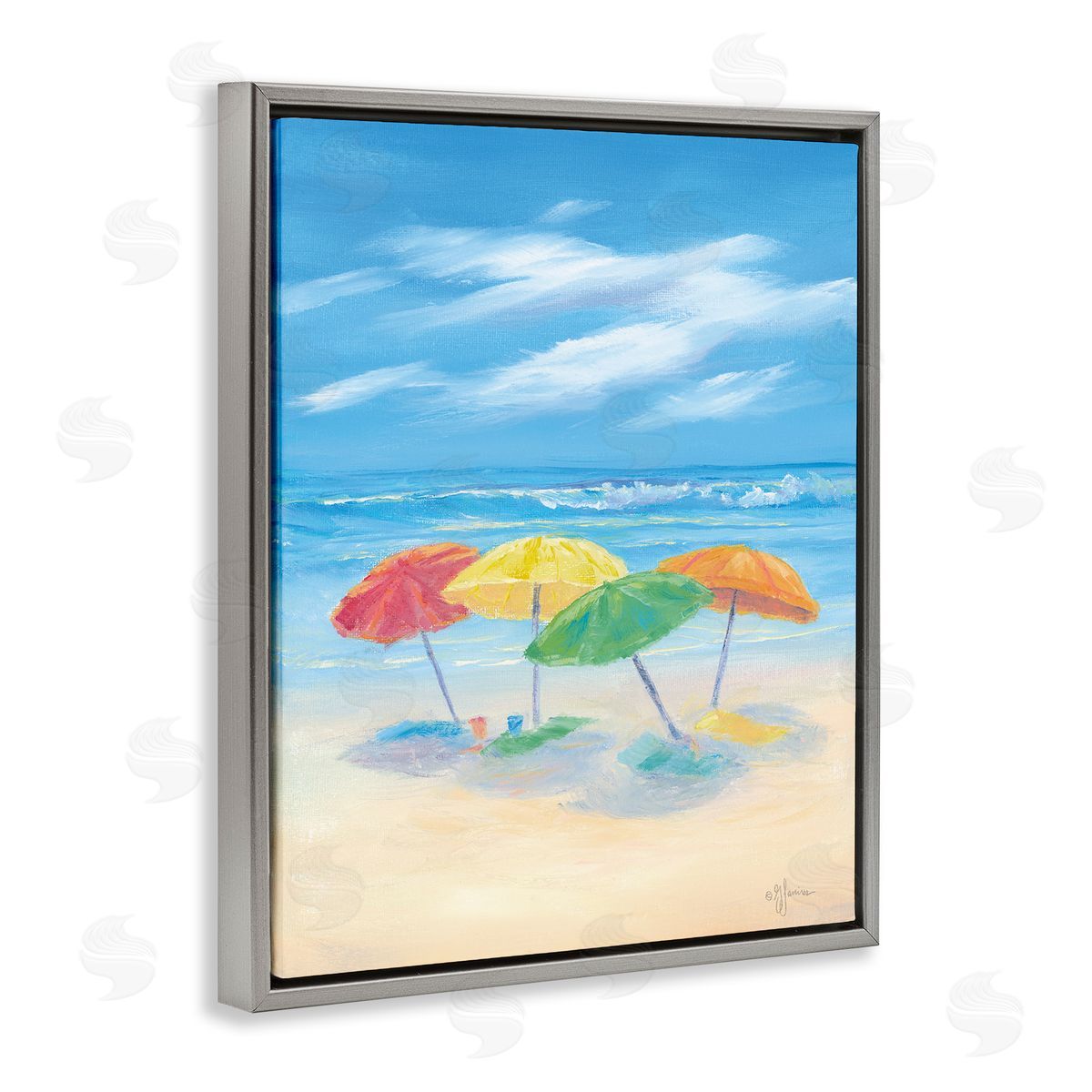 Georgia Janisse | Summer Seaside Umbrellas