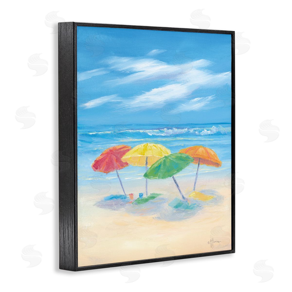 Georgia Janisse | Summer Seaside Umbrellas