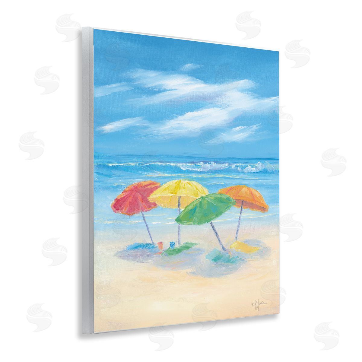 Georgia Janisse | Summer Seaside Umbrellas
