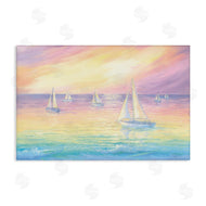Georgia Janisse | Prismatic Rainbow Hued Seascape