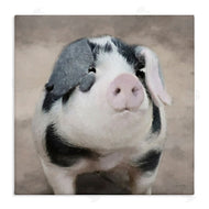 Lori Deiter | Spotted Piglet Portrait