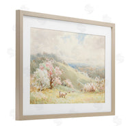 Lux + Me Designs | Lambs Strolling Pastel Countryside