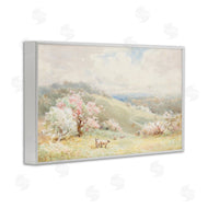 Lux + Me Designs | Lambs Strolling Pastel Countryside