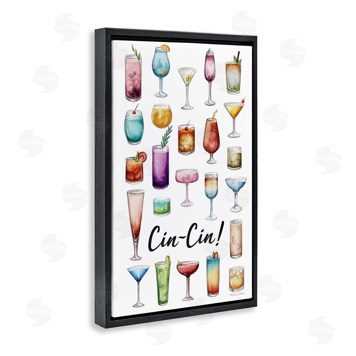 Susan Ball | Cin-Cin Tropical Drink Collage