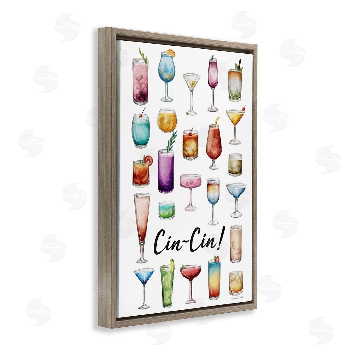 Susan Ball | Cin-Cin Tropical Drink Collage