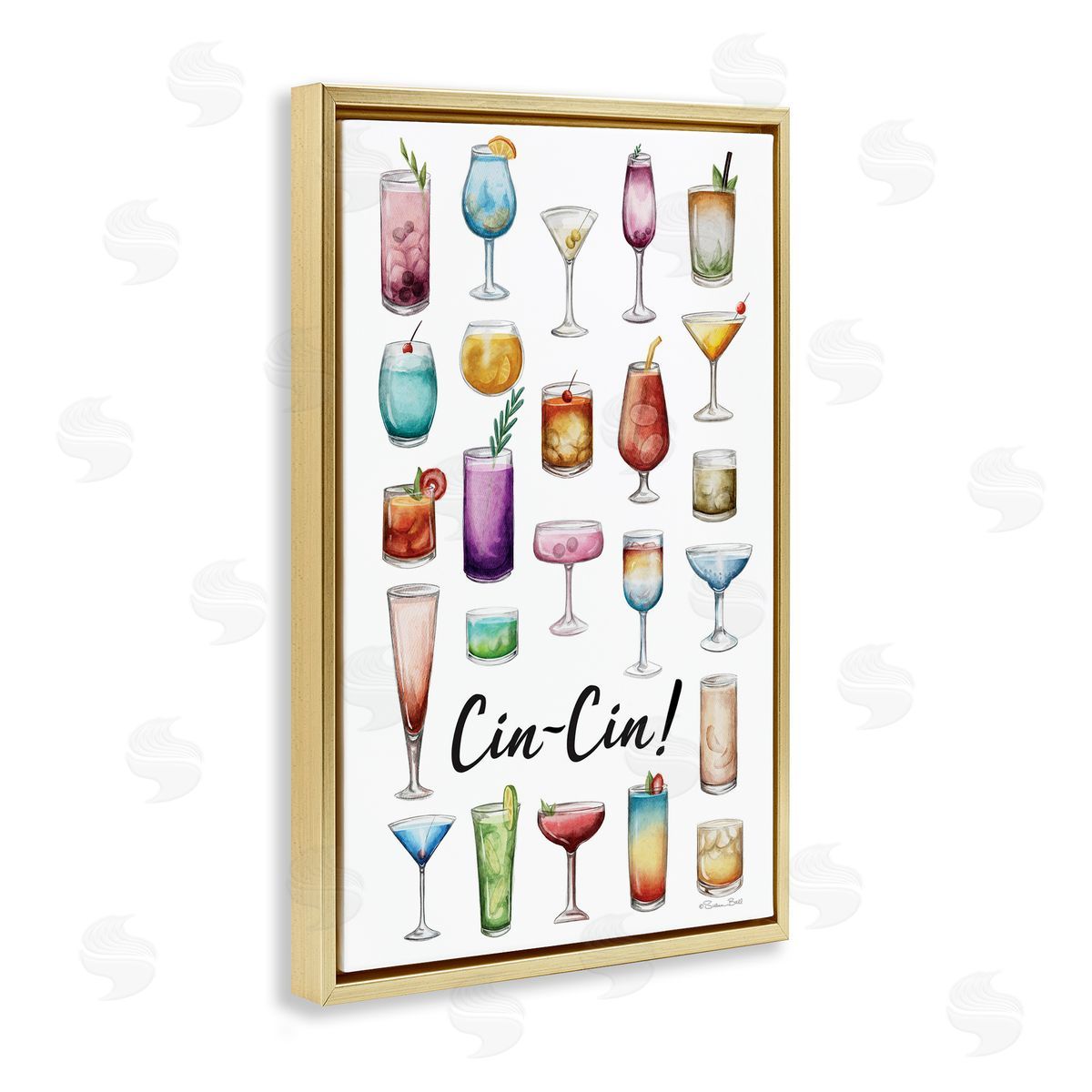 Susan Ball | Cin-Cin Tropical Drink Collage