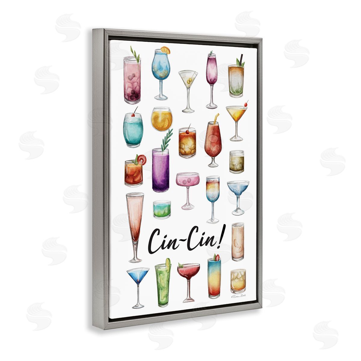Susan Ball | Cin-Cin Tropical Drink Collage