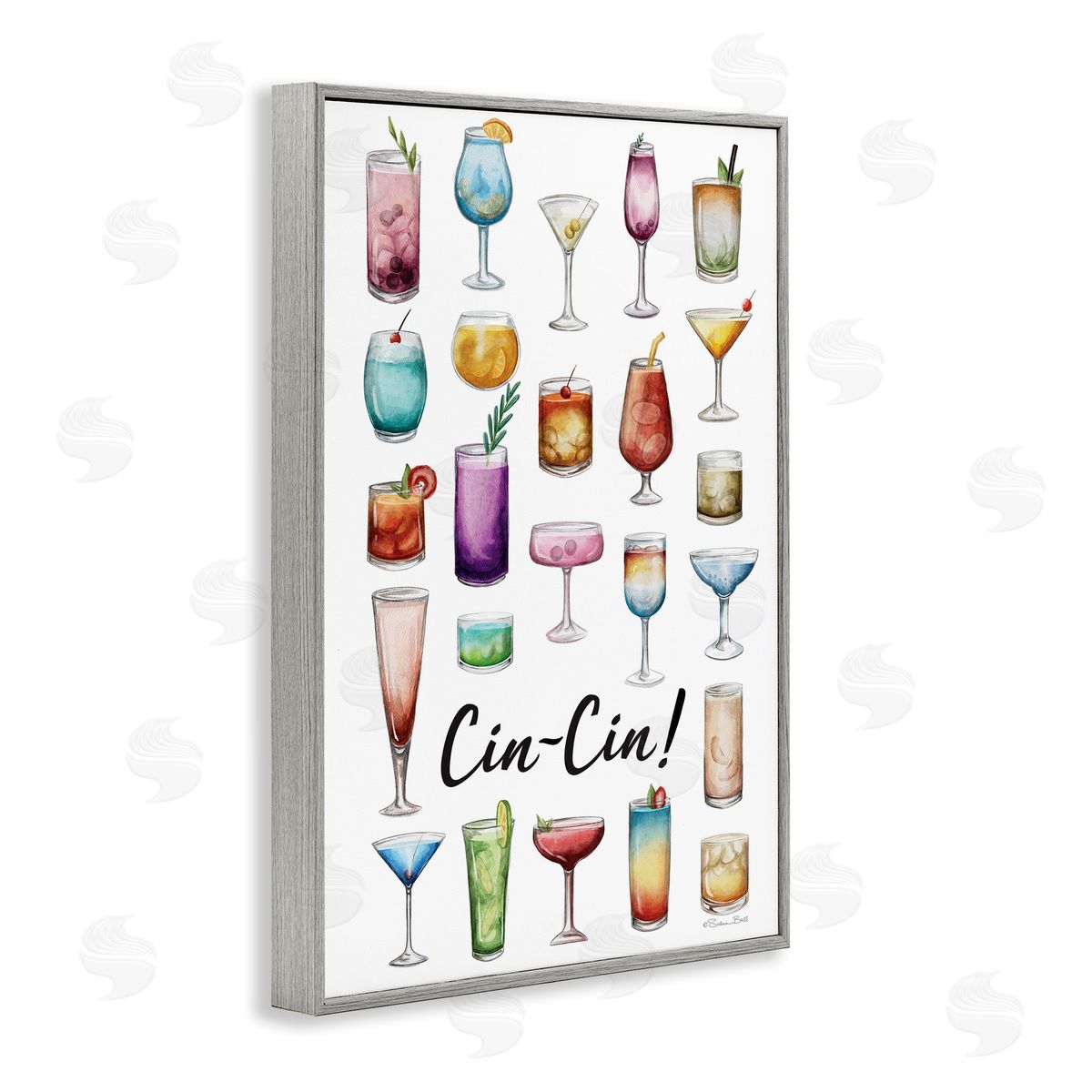 Susan Ball | Cin-Cin Tropical Drink Collage