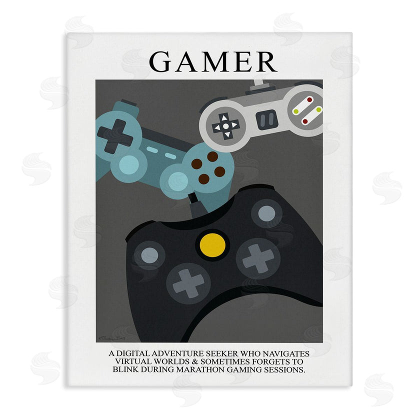 Susan Ball | Gamer Vintage Poster