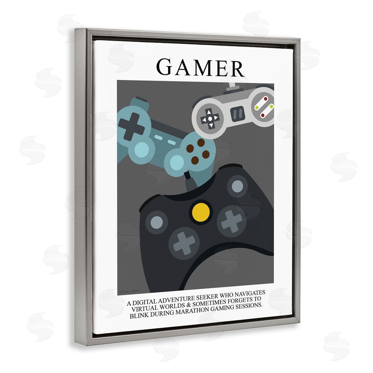 Susan Ball | Gamer Vintage Poster