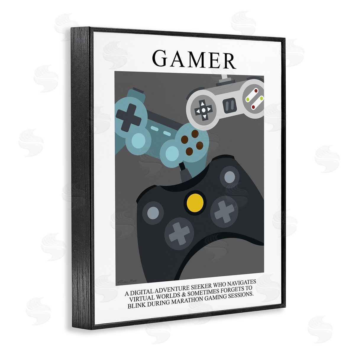 Susan Ball | Gamer Vintage Poster