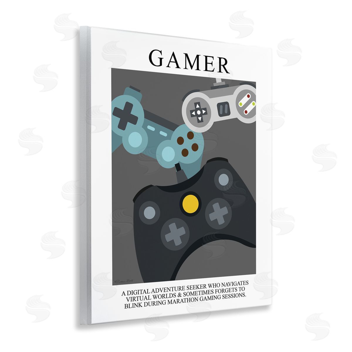 Susan Ball | Gamer Vintage Poster