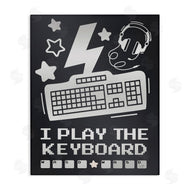 Lux + Me Designs | I Play The Keyboard Humor