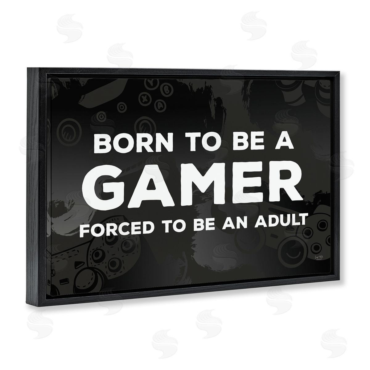 Lux + Me Designs | Born Gamer Forced Adult