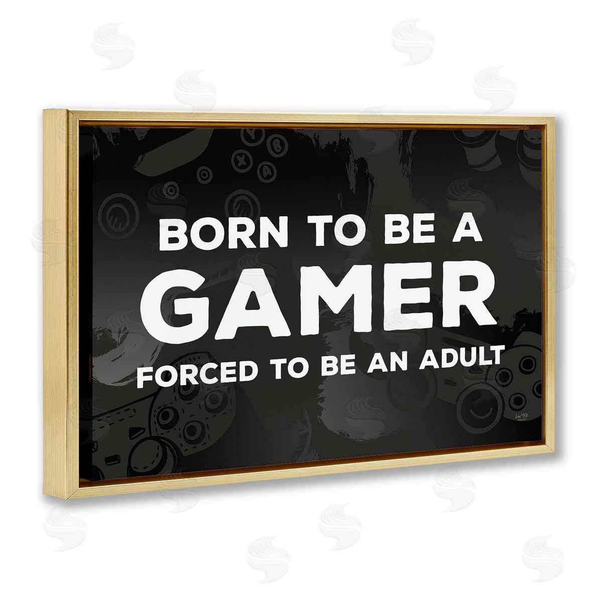 Lux + Me Designs | Born Gamer Forced Adult