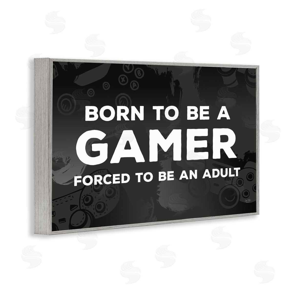Lux + Me Designs | Born Gamer Forced Adult
