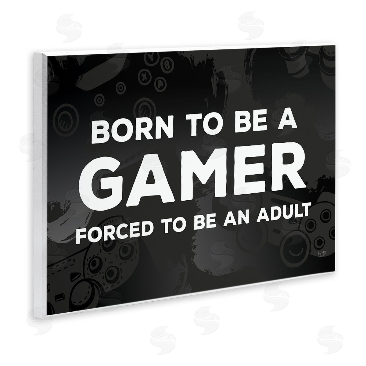 Lux + Me Designs | Born Gamer Forced Adult