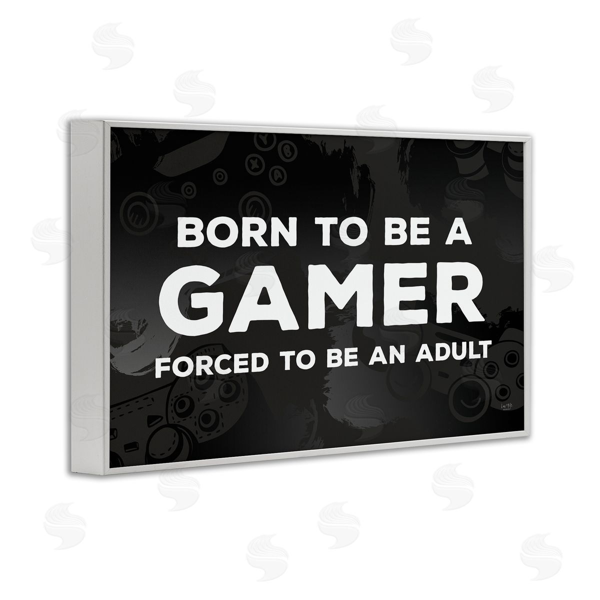Lux + Me Designs | Born Gamer Forced Adult