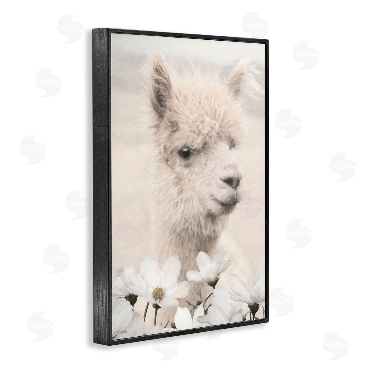 Lori Deiter | Alpaca with White Blossoms