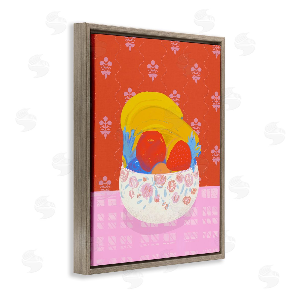 Dina Riddle | Fruit Bowl Bold Red