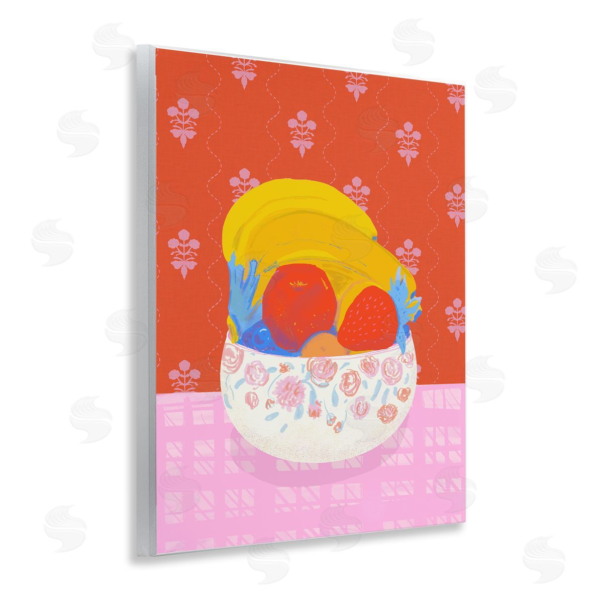 Dina Riddle | Fruit Bowl Bold Red