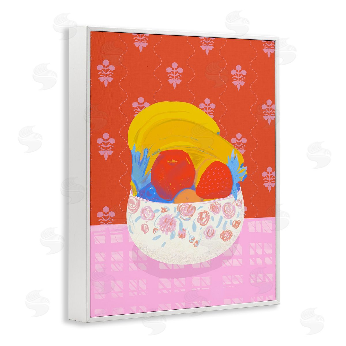 Dina Riddle | Fruit Bowl Bold Red