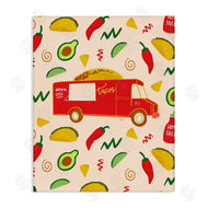 Dina Riddle | Taco Truck over Food Pattern
