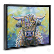 Mike McClery | Highland Cow with Vibrant Hair