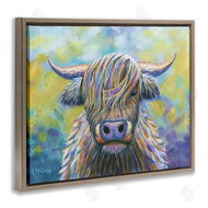 Mike McClery | Highland Cow with Vibrant Hair