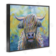 Mike McClery | Highland Cow with Vibrant Hair