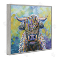 Mike McClery | Highland Cow with Vibrant Hair