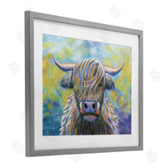 Mike McClery | Highland Cow with Vibrant Hair