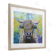 Mike McClery | Highland Cow with Vibrant Hair