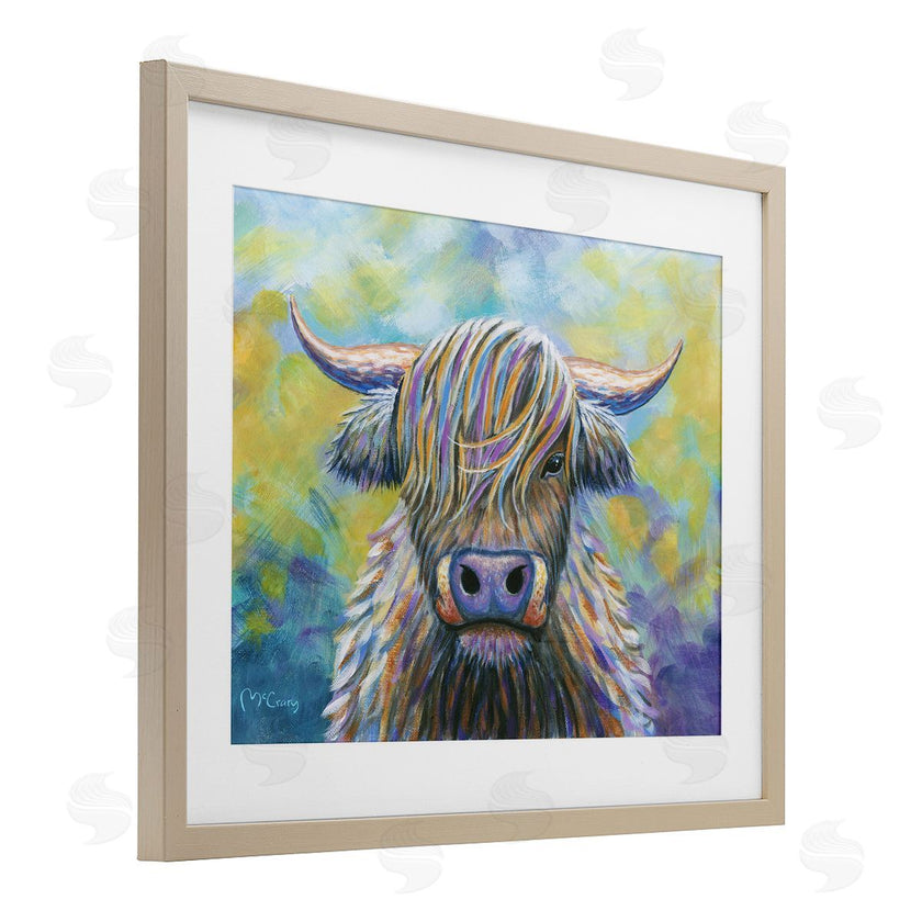 Mike McClery | Highland Cow with Vibrant Hair