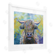 Mike McClery | Highland Cow with Vibrant Hair