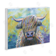 Mike McClery | Highland Cow with Vibrant Hair