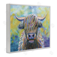Mike McClery | Highland Cow with Vibrant Hair