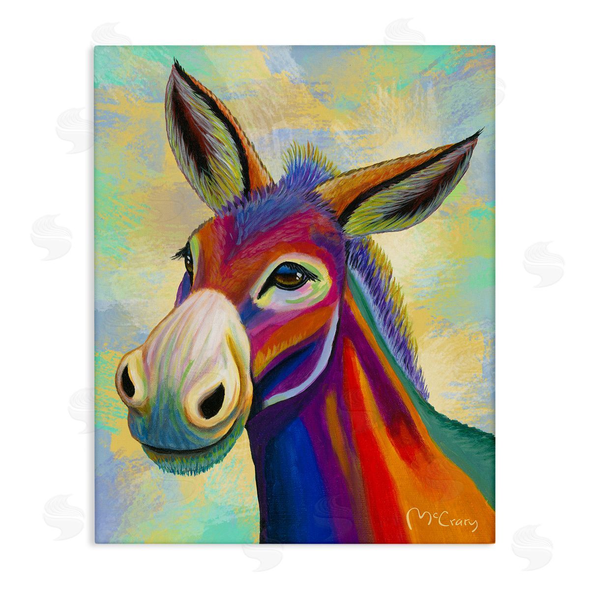 Mike McClery | Vibrant Donkey Expression