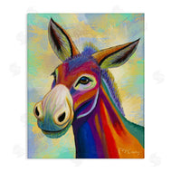 Mike McClery | Vibrant Donkey Expression