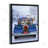 Chris Consani | Christmas Tailgate Dog Truck