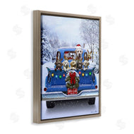 Chris Consani | Christmas Tailgate Dog Truck