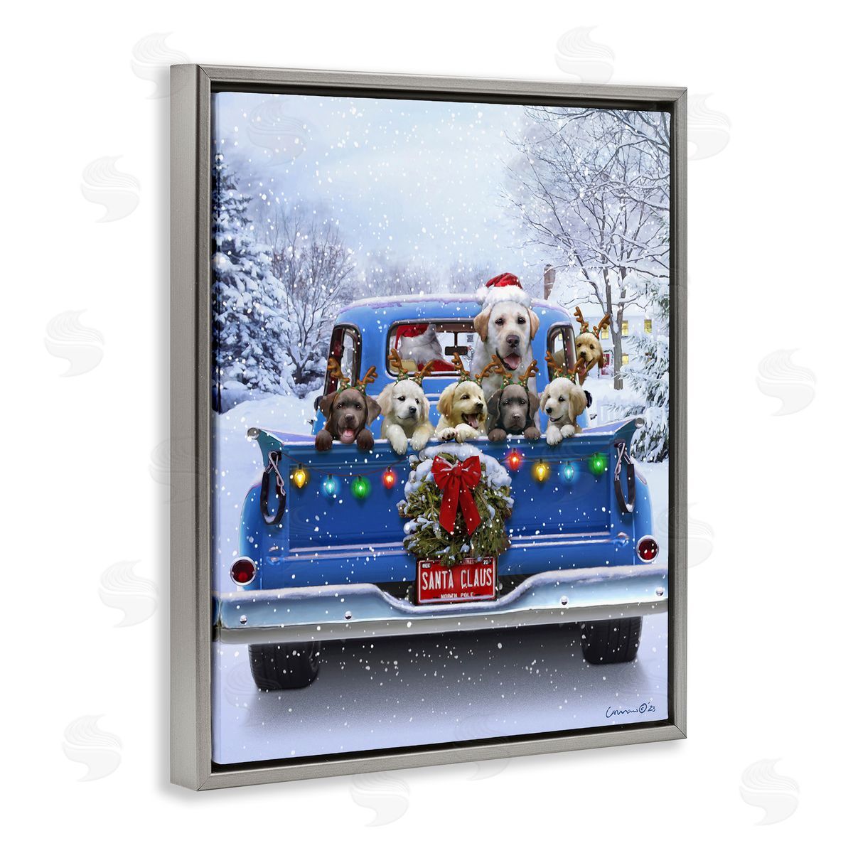 Chris Consani | Christmas Tailgate Dog Truck