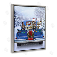 Chris Consani | Christmas Tailgate Dog Truck
