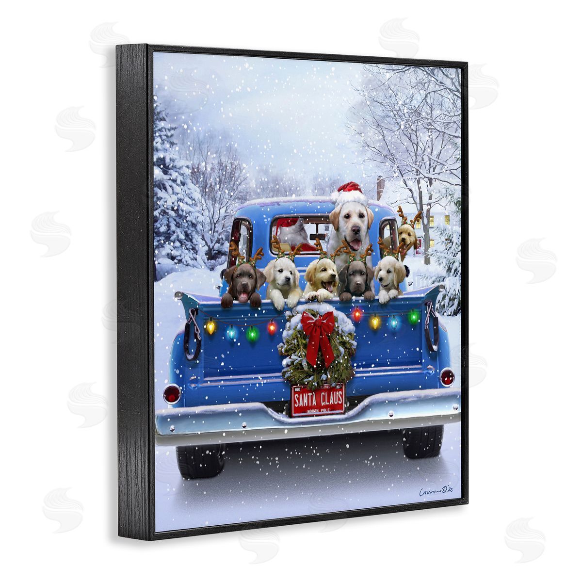 Chris Consani | Christmas Tailgate Dog Truck