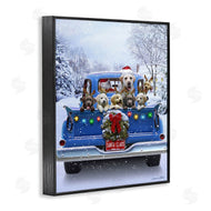 Chris Consani | Christmas Tailgate Dog Truck