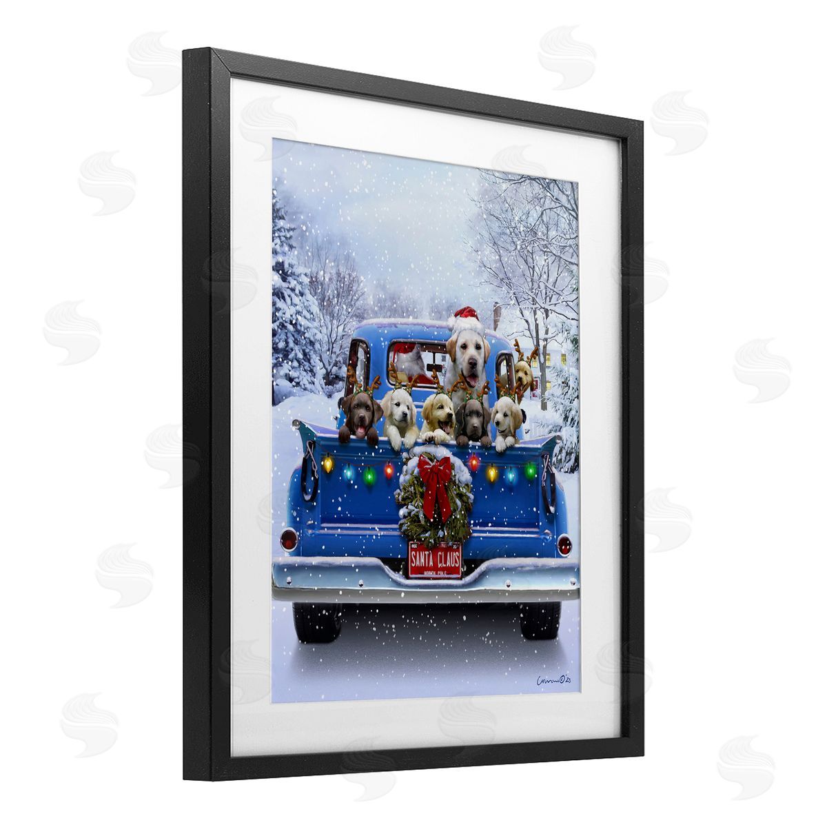Chris Consani | Christmas Tailgate Dog Truck