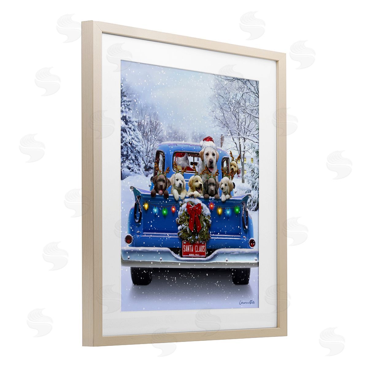 Chris Consani | Christmas Tailgate Dog Truck