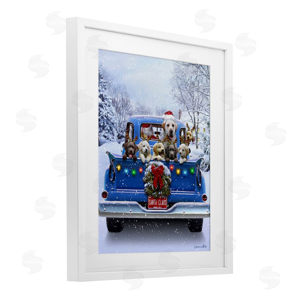 Chris Consani | Christmas Tailgate Dog Truck