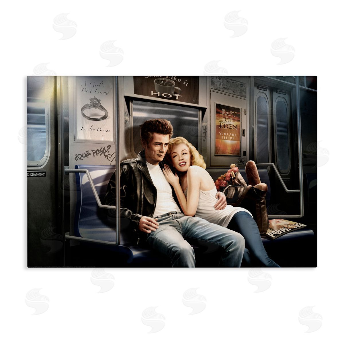 JJ Brando | Subway Ride Famous Figures