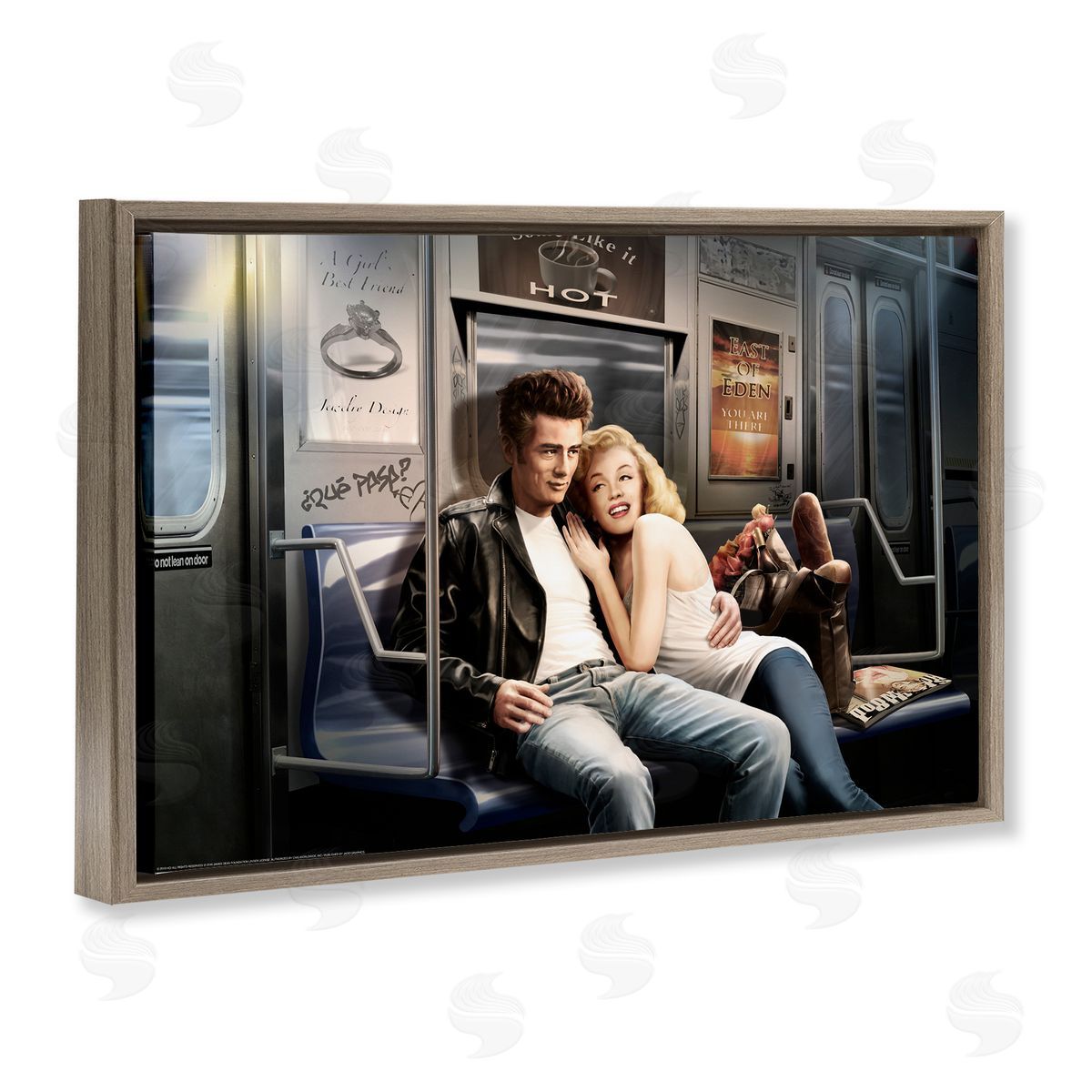 JJ Brando | Subway Ride Famous Figures